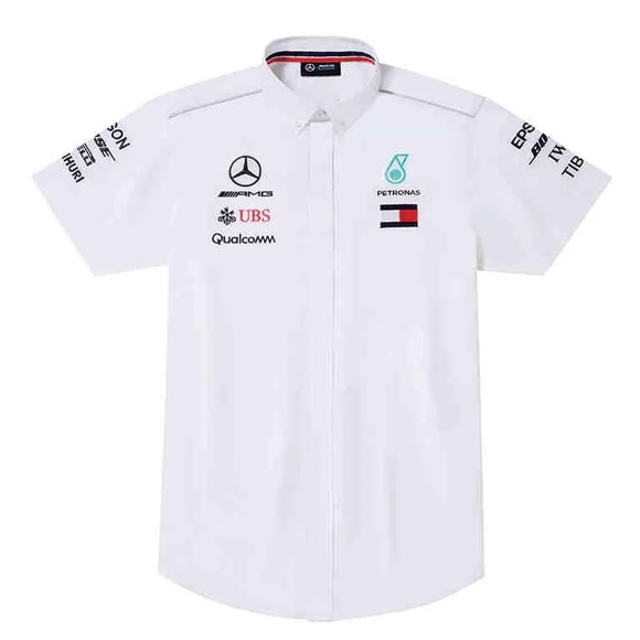 Mercedes-AMG Petronas Motorsport Team Button-Up Shirt